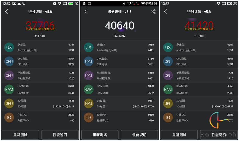 千元機之戰，魅藍Note對比TCL么么噠3N