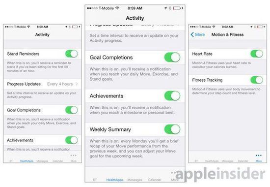 Apple Watch設置菜單曝光，功能超強大