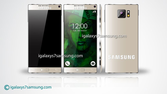 無邊框設計！三星Galaxy S7概念機曝光
