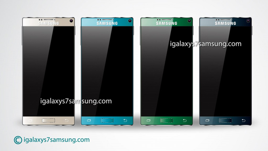無邊框設計！三星Galaxy S7概念機曝光