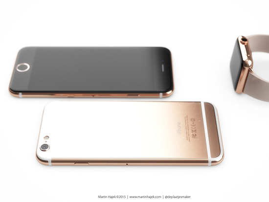 比Watch更壕，玫瑰金iPhone 6s概念圖賞