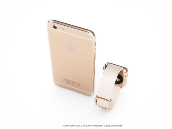 比Watch更壕，玫瑰金iPhone 6s概念圖賞