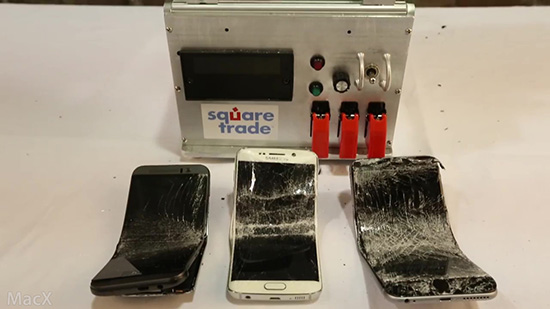 三星哭暈！S6 edge居然比iPhone 6 Plus更容易彎