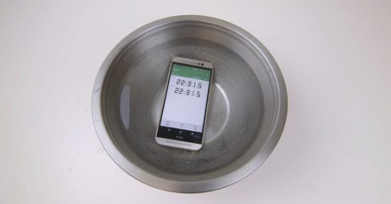 HTC One M9墜落測(cè)試 2米處摔下還能正常工作