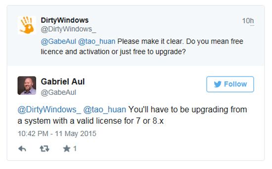 悲劇！用盜版的休想免費(fèi)升Windows 10