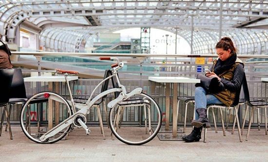 Sada Bike折疊自行車 竟如雨傘般大小！