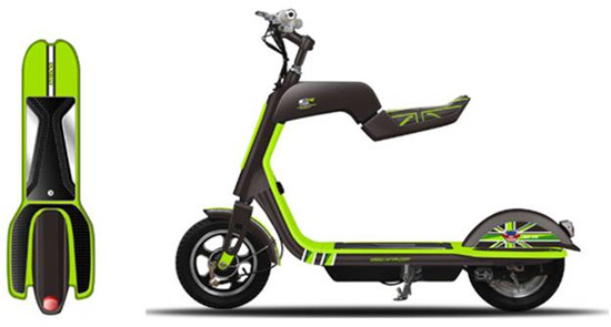 滑板車還是電動車？凌亂了吧