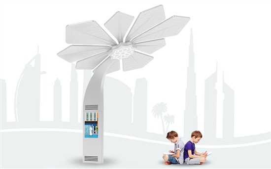有錢任性！迪拜打造能發WIFI和充電的棕櫚樹