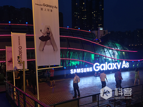 宅男女神也傾心 三星Galaxy A8華南發布