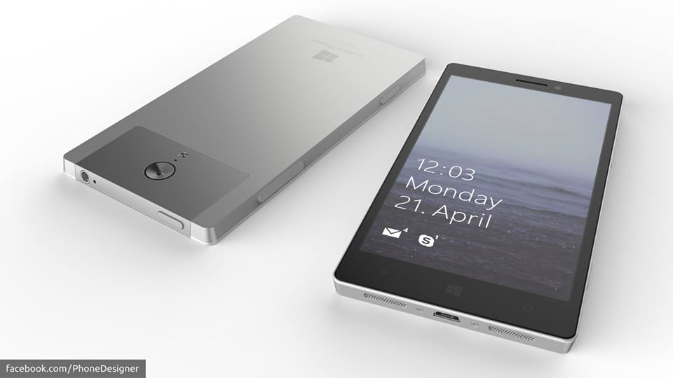 微軟Win10雙旗艦曝光 金屬Surface手機大贊