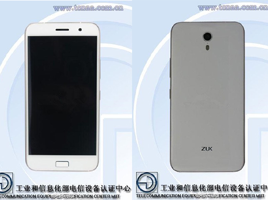 ZUk Z1首曝真機照，革命性Home鍵是亮點