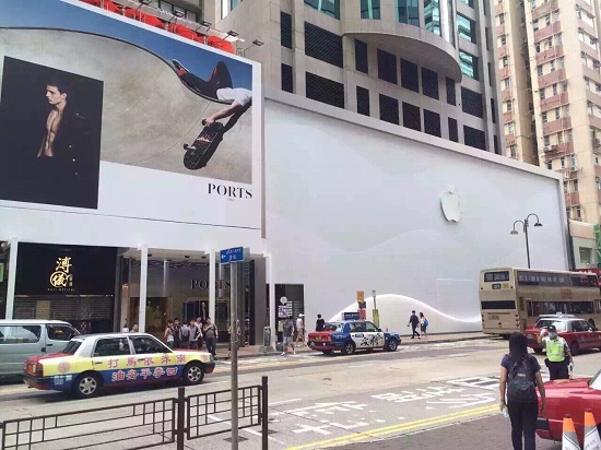 香港第４家蘋果店開業(yè)！庫(kù)克發(fā)推答謝果粉支持