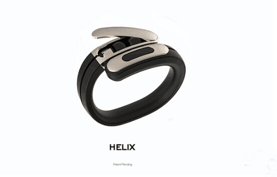 逼格滿滿！可以當手鐲戴的Helix藍牙耳機 