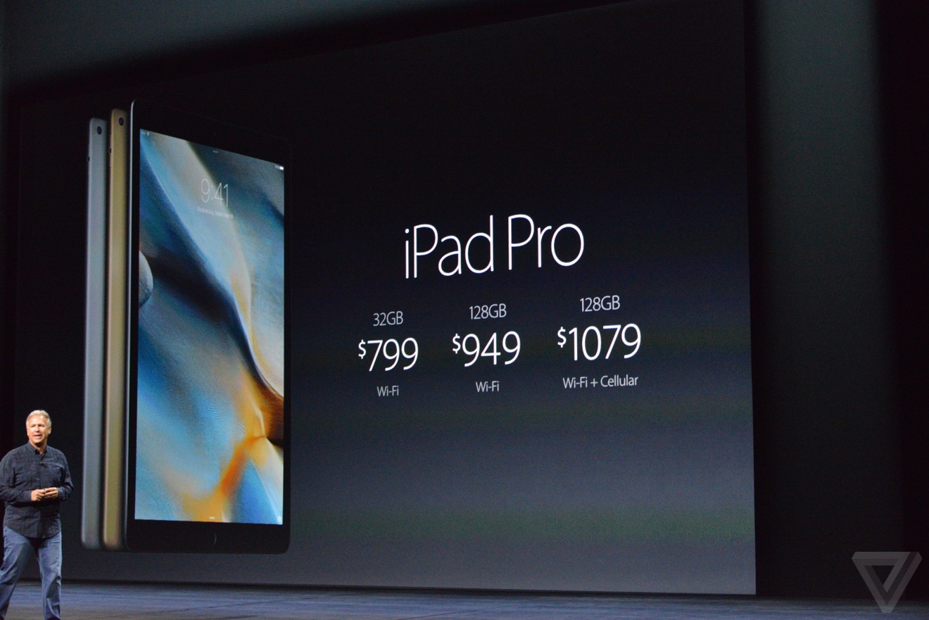 Surface的噩夢來了，蘋果發布12.9英寸iPad Pro