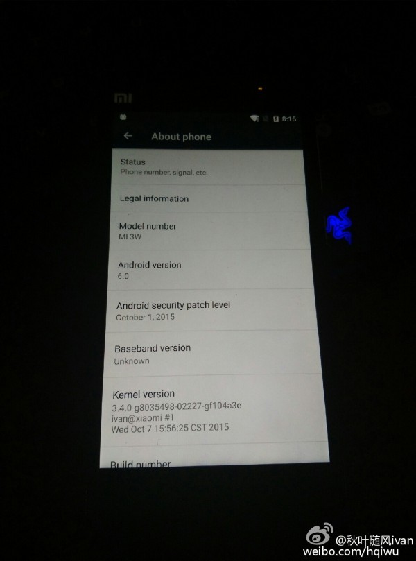 看看這效率！小米4適配Android 6.0工作進(jìn)行中