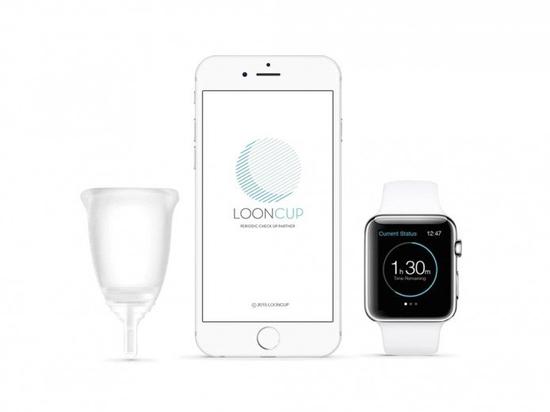 Looncup智能月經杯，關注女性生理期健康