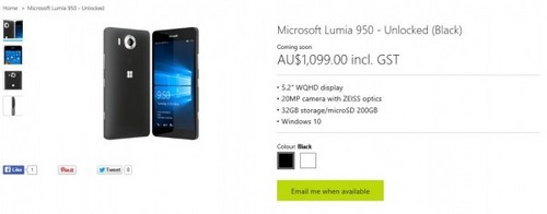 微軟Lumia 950/950XL各地售價(jià)差距高達(dá)1500