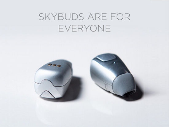 Skybuds運動耳機，結合iPhone手機殼充電