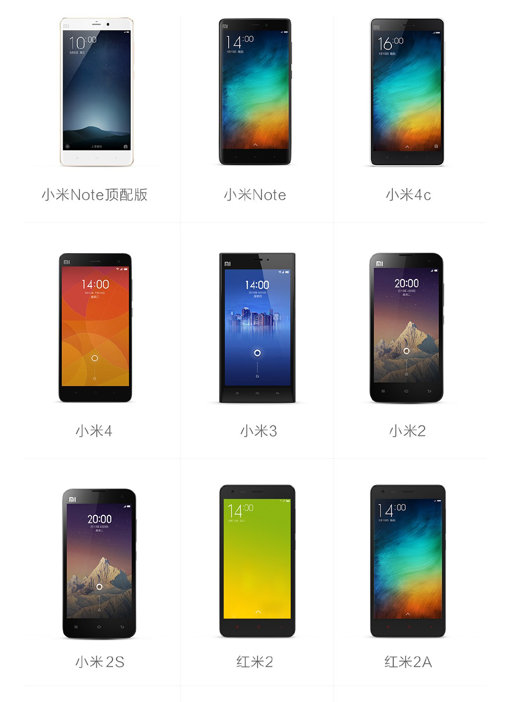 米粉必看：小米公布MIUI 7穩(wěn)定版升級(jí)機(jī)型