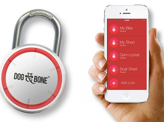 LockSmart智能掛鎖，只要有手機就能開鎖！