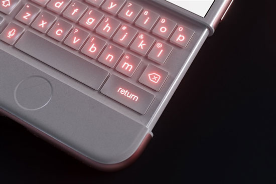 iPhone 6s加入物理全鍵盤？炫酷極了！
