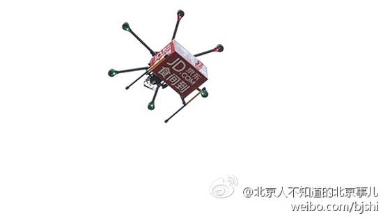 高逼格！京東明年將在農村開始無人機送貨