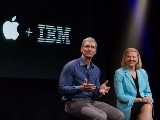 宿敵變基友！蘋果和IBM這次要合力推廣iPad Pro
