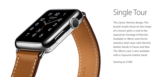 愛馬仕版Apple Watch，現在官網也可以買了！