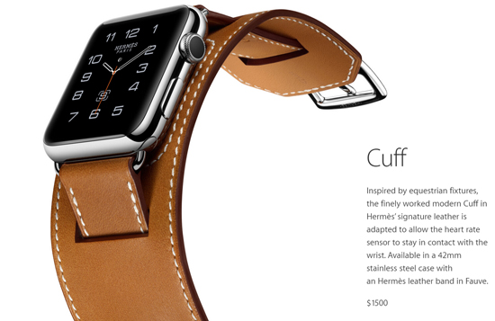 愛馬仕版Apple Watch，現在官網也可以買了！