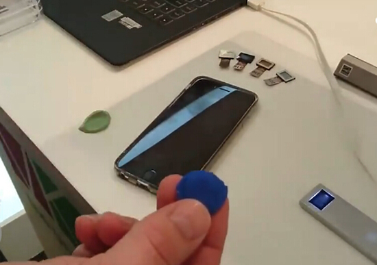 好嚇人！這坨泥竟可復制指紋解鎖iPhone