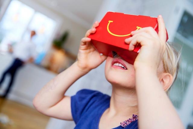 吃完麥當勞兒童餐，還能體驗VR游戲！