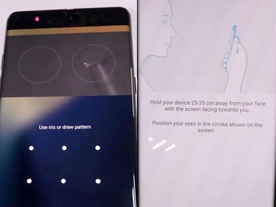 三星Note 7黑科技：虹膜識(shí)別超強(qiáng) 技術(shù)碾壓國產(chǎn)