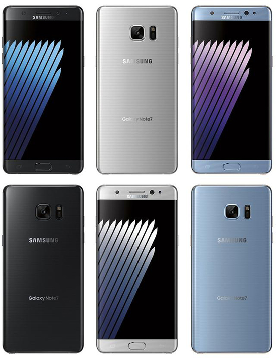 三星Note 7真機圖終曝光，比S7 edge還漂亮！