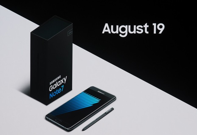 或售5999元，三星Galaxy Note7發布