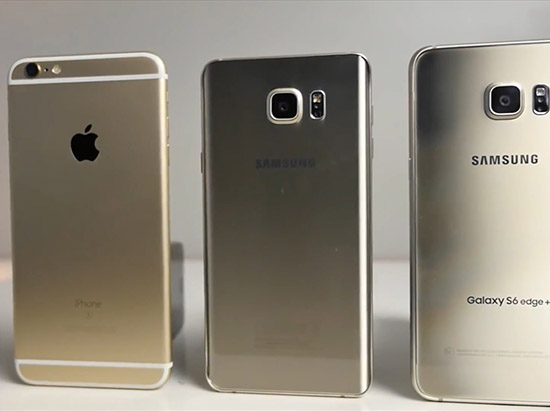 三星Note7對決iPhone 6s Plus 選擇恐懼癥要犯了
