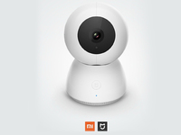 360度全景鏡頭 小米米家小白攝像機登場