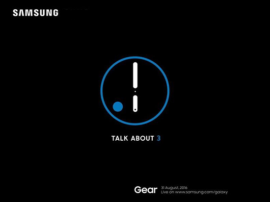 三星Gear S3將發(fā)布 對抗Apple Watch 2？