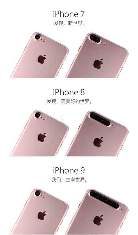 爆笑！iPhone 7還沒(méi)發(fā)布就慘遭PS惡搞
