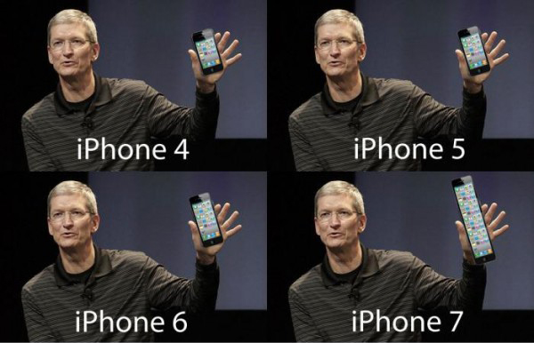 爆笑！iPhone 7還沒(méi)發(fā)布就慘遭PS惡搞