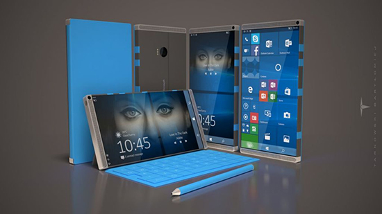 微軟Surface Phone長什么樣？是不是這樣