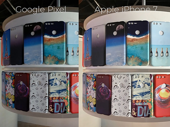 差距在哪？iPhone 7 谷歌Piexl拍照對比