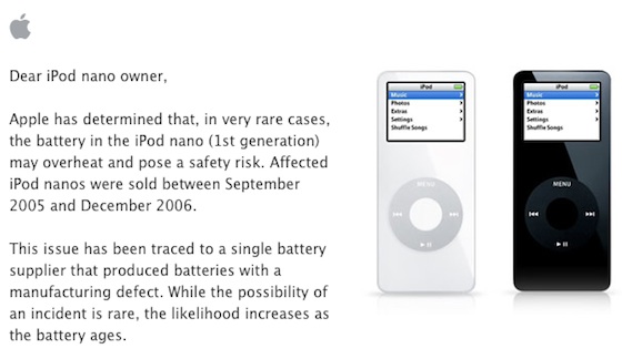 蘋果已經終止iPod nano更換計劃