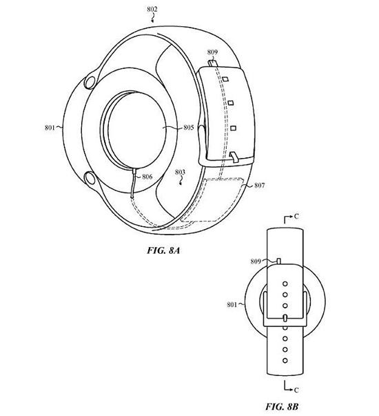 續航不再是問題！Apple Watch表帶或將帶電池