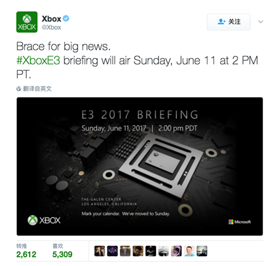 性能吊打PS4 Pro？微軟Xbox天蝎座6月E3游戲展見
