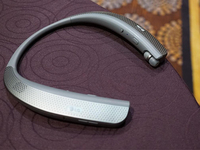 用脖子聽歌！LG Tone Studio無線耳機(jī)即將上市 