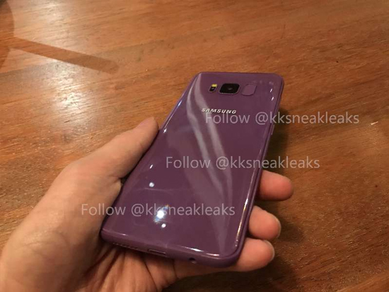 三星Galaxy S8新配色亮相：紫灰色確實(shí)很特別