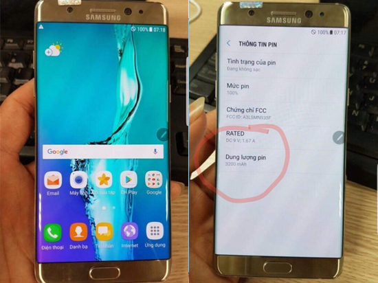 三星翻新Note7細節曝光：價格實惠 但電池縮水300mAh