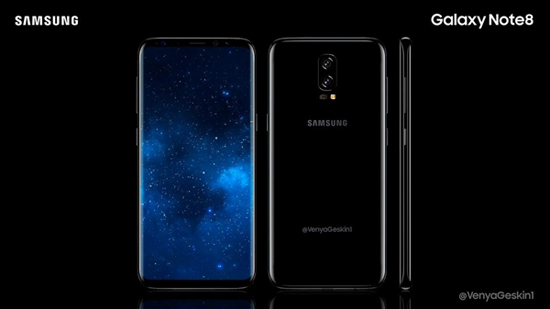 直懟iPhone8！ 郭明錤：三星Note8支持雙攝