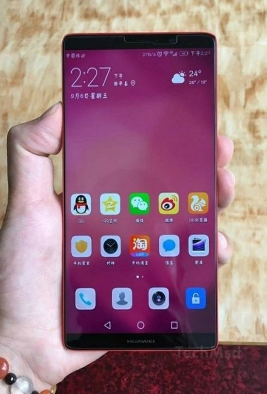 比iPhone X更好用？華為Mate 10正面外觀曝光：屏占比讓人沸騰