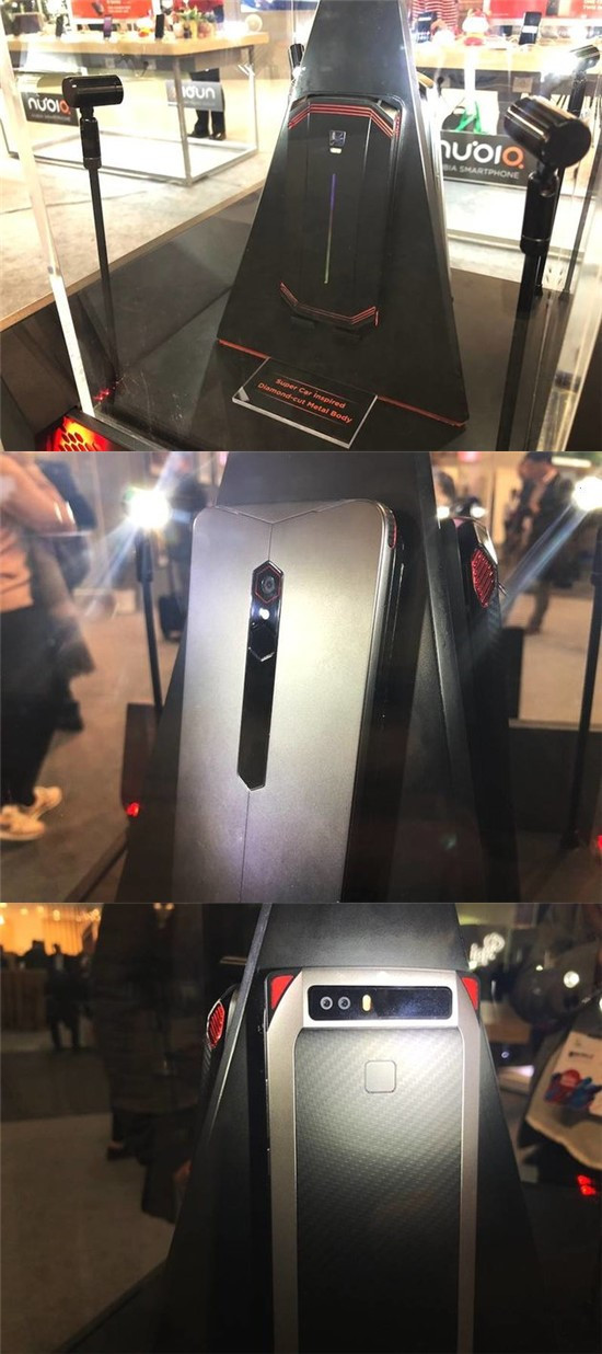 努比亞游戲概念手機亮相MWC 2018：酷炫跑馬燈＋風冷散熱
